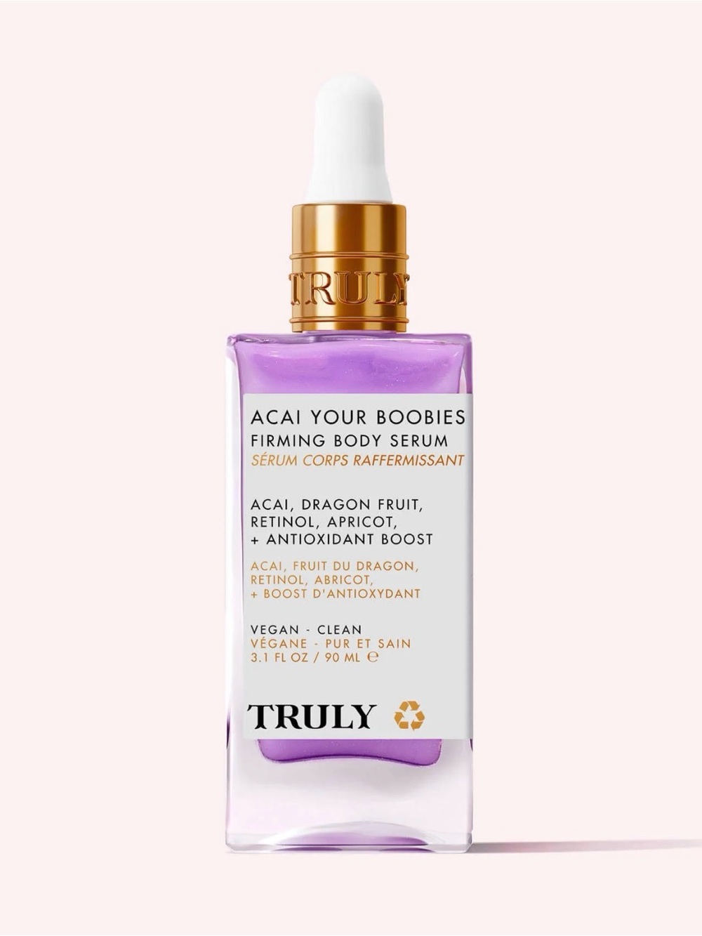 TRULY Acai Your Boobies Firming Body Serum — NIB